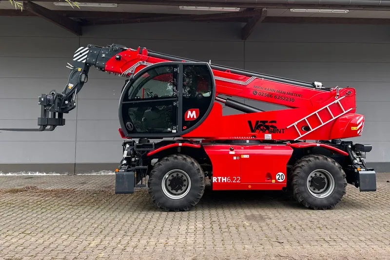 RTH 6.22, 6 t / 22 m Teleskoplader drehbar